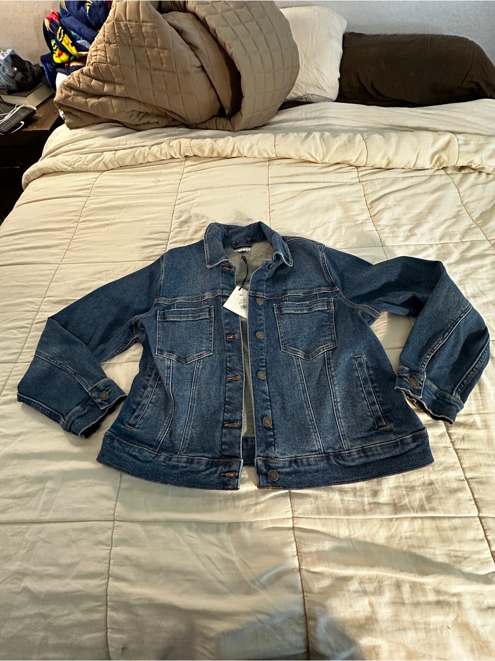 Ava & Viv Dark Blue Denim Jacket